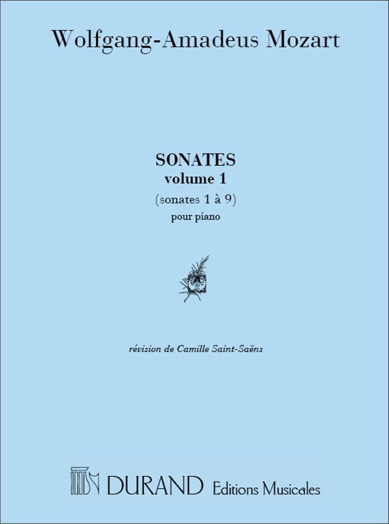 Sonates (N. 1-9) Revision Par Camille Saint Saens